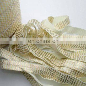 Fashion new foil printed foe ribbon