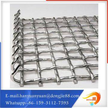 Crimped Galvanized Woven Square Stainless Steel Crimped Wire Mesh Seller