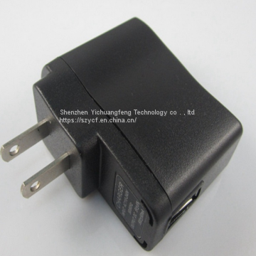 USB Switching Power Adapter, 5W Power, 0.1 to 1A Output Current