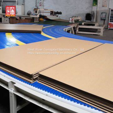 Flexible Cardboard Logistics System For Corrugated Cardboard Production Line | PLC Control photo-2