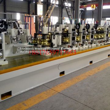 China factory high efficiency galvanized steel pipe making machine in low price