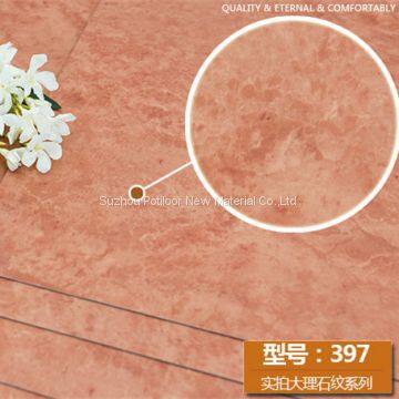 PVC flooring tiles shale marble granite stone effect sand emboss