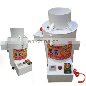 Small Chestnut Dehuller Machine Wholesale Chestnut Husk Peeling Machine photo-2