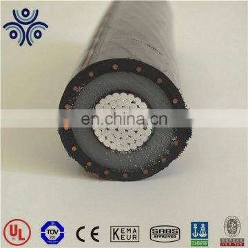 35kV single core 1*500mcm Epr insulated CWS MV 105 Power cable