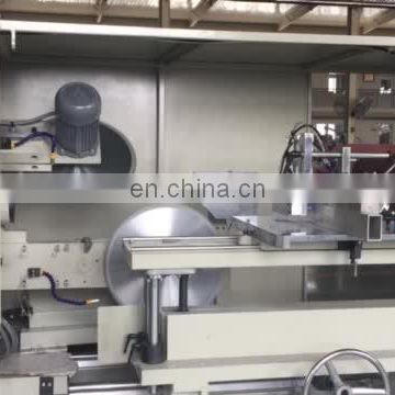 Aluminum alloy door window curtain wall notching cutting saw machine