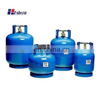 5 kg filling weight lpg propane gas cylinder