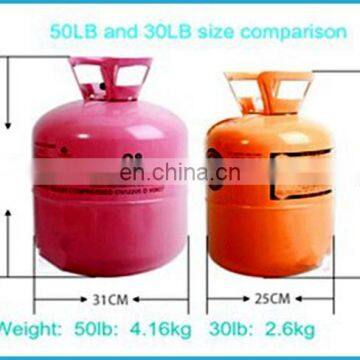 2015 Low Price Welded Steel Disposable Helium Cylinder For Christmas Festival