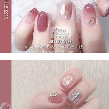 Monochromatic Nail Polish Color Full Clear With 8ml & 10ml photo-2