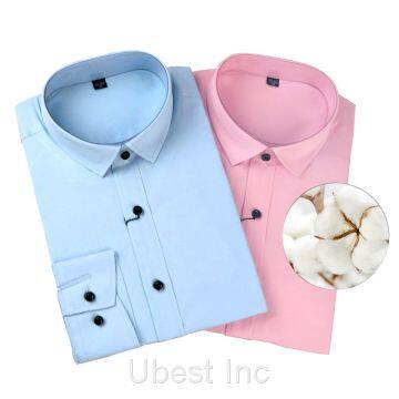 Men Long Sleeve Dress Work Shirts