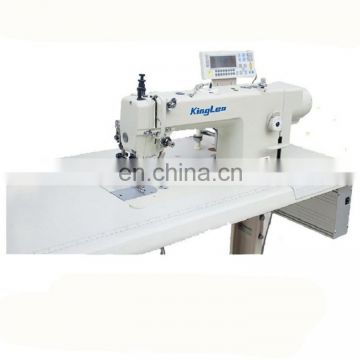 High-speed direct drive synchronous compound feed heavy duty lockstitch sewing machine