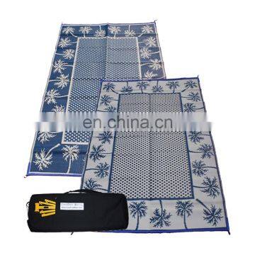 Patio Rug Caravan Mat 100% Polypropylene Tubing Weave With Polyester Binding photo-3