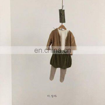 Newborn Baby Girl Footed Leggings Cute Angel Wings Gray White Striped Infant Tights Footed Pants Baby Boutique Clothes photo-3