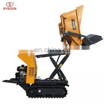 Chinese CE Certificated Self-loading Hydraulic Mini Dumper Crawler Type photo-6