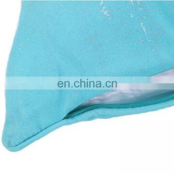 Spring Painted Stripe Turquoise Ombre Water Color Aqua Blue Dye Teal Decorative Pillow/cushion photo-4