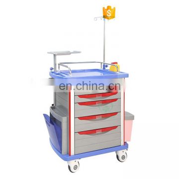 MY-R058A ABS Emergency Trolley for medical use