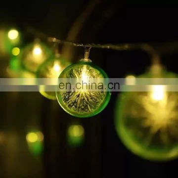 Lemon Slice Decorative Light fairy string Light Ins Style Room Decoration fruit light chain