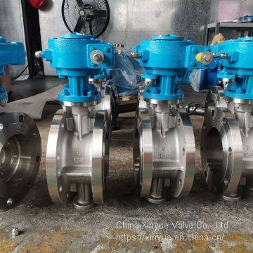 Three Eccentric Metal Hard Seal Stainless Steel Butterfly ValveD343W-25RL photo-3
