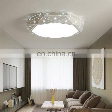 Fashion Creative Ceiling Lamp Bedroom Iron Simple Small Living Room Lighting Hollow Dimming Lighting Geometric Lighting photo-2