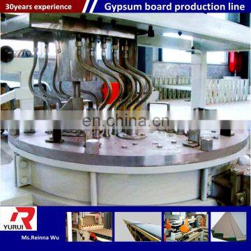 China Automatic Gypsum Board Manufacturing Machine/plaster of Paris Ceiling Tiles Board Production Line photo-2