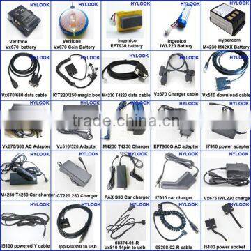 Data Power Cable Verifone 27180-02-R For Verifone Mx860 Mx8xx Mx9xx