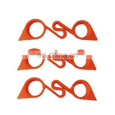 Wheel nut retainer for 10x285mm  10x335mm  *PCD(US-Spec)PA material  orange.