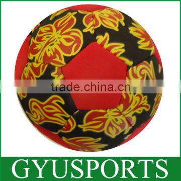 yiwu water proof footballs neoprene beach soccer ball