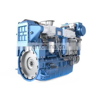 Hot sale  Weichai 6 cylinder 294kw/400hp/2150rpm diesel engine  WD12C400-21 for boat