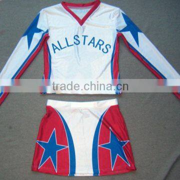 sublimation cheerleading uniforms