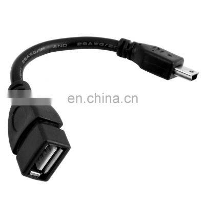 Mini-USB OTG Host Lead Cable Adapter Convertor for Tablet PC OTG Interface