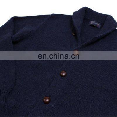 Men Shawl Collar Wool Cardigan,Oversized Knit Cardigan photo-3
