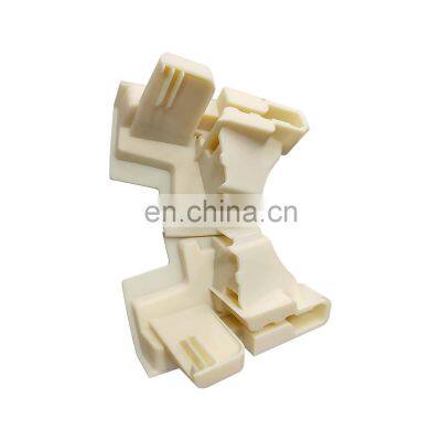 ABS CNC machining custom ABS part CNC service high smooth polishing ABS prototype