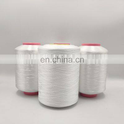 Factory Supply 100% Polyester High Tenacity Trilobal Bright Twisted Fdy Yarn Dope Dyed Polyester Yarn photo-2