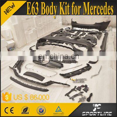 14-16 W212 E63 Car Full Body Kit for Mercedes E350 E400 Sport AMG Style photo-2