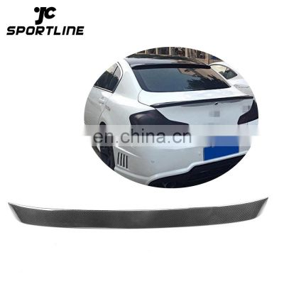 Carbon Fiber G37 Window Spoiler for Infiniti G25 G35 G37 4 Door 2006 - 2013