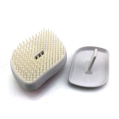 Luxury Private Custom Travel Portable Hair Brush With Cover photo-4