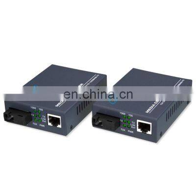 10/100/1000M Industrial Grade Single Mode 1 Fiber Port +1 RJ45 Port Fiber Ethernet Optical Converter photo-4