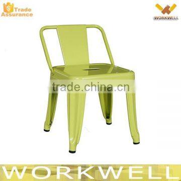 WorkWell industrial metal frame stackable bar chair Kw-St14