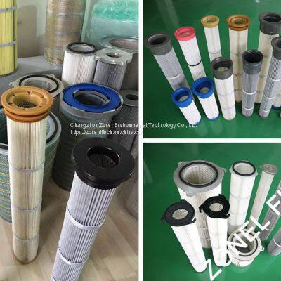 Oblique Installing Cartridge Dust Collector/Cartridge Dust Collectors/ Dust Filter Cartridge Filters photo-3