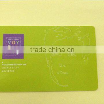 Printable high quality plastic pvc card