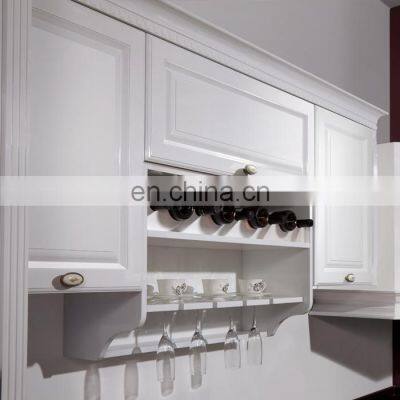 Customized Modern Kitchen Doors Solid Wood Shaker Kitchen Cabinet Designs