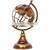 copper antique fancy metal globe