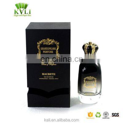 Artistic Design Beautiful Engrave Window Senior Perfume Box