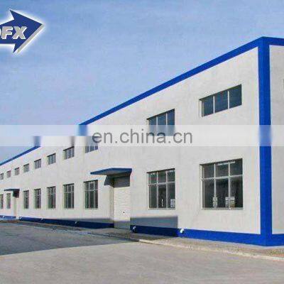 High Standard Large Span Low Cost Prefab Steel Factory Workshop Building Whole Solution