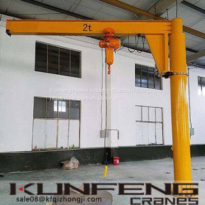 2 ton fixed column cantilever crane for sale