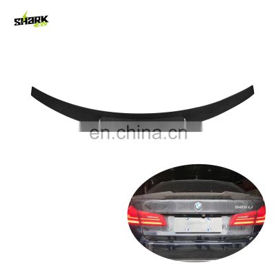 Drop Shipping For BMW Spoiler Dry Carbon Fiber Rear Trunk Spoiler For BMW G30 M4 style Spoiler