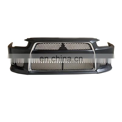 Auto Car Front Bumper Body Kits for Lancer EVO Front Lip  Plastic Material