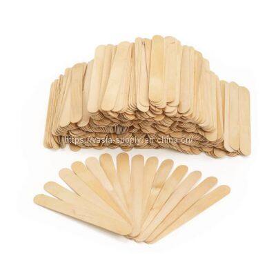 Wholesale Natural disposable Large Wood Craft Sticks Ice Cream Stick