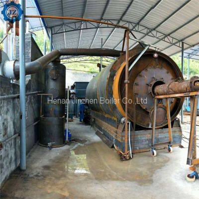 Ce Certificated Waste Tire Oil Pyrolysis Machine For Europe photo-2
