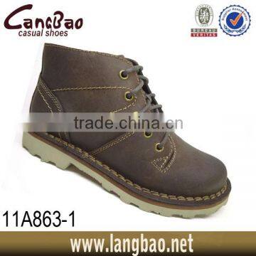 2014 men casual goat leather suede shoe