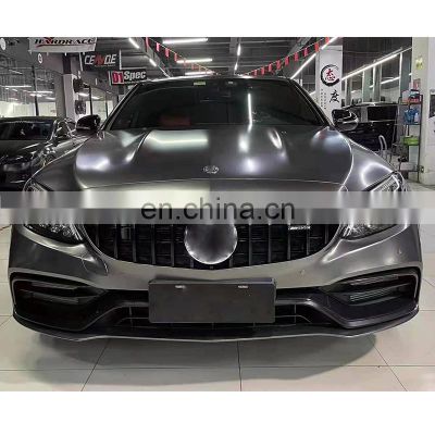 Fast Shipping Trendy Products 2022 Facelift Body Kit For Mercedes Benz C-class W205 upgrade to AMG C63s Model